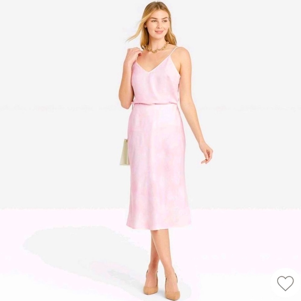 Slip midi skirt and matching tank top